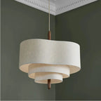 Nysorin Scandinavian Fabric Layered Pendant Light