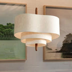 Nysorin Scandinavian Fabric Layered Pendant Light