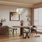 Nysorin Scandinavian Fabric Layered Pendant Light