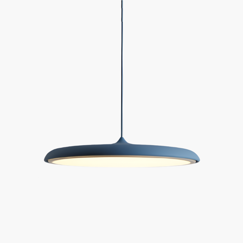 Scandinavian Round Pendant Light LED 1-Light