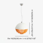 Odin Bauhaus Sunset Glass Pendant Light