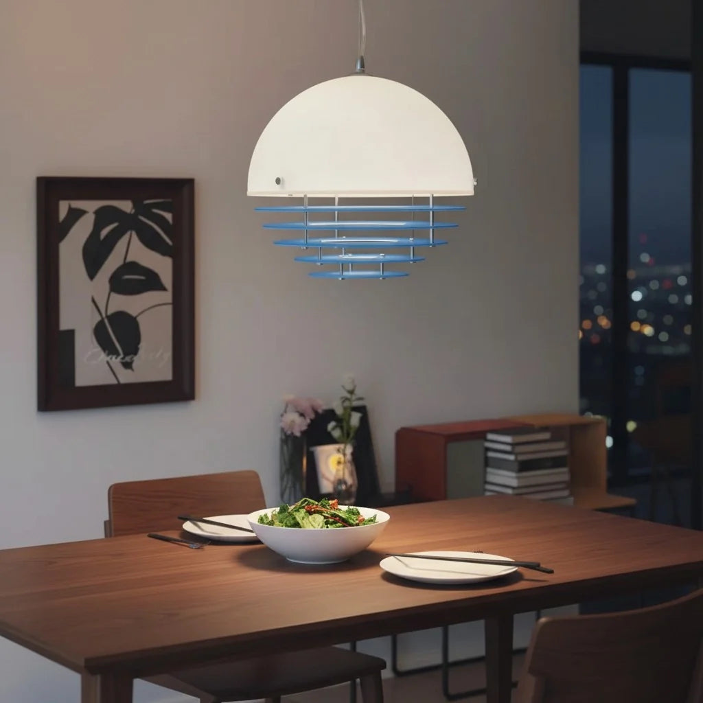 Odin Bauhaus Sunset Glass Pendant Light