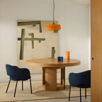 Orithen Modern Round Glass Pendant Light