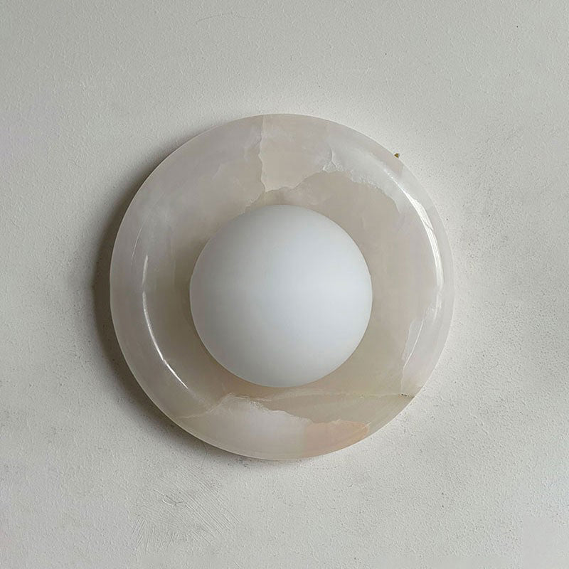 Hako Marble Indoor Wall Sconce