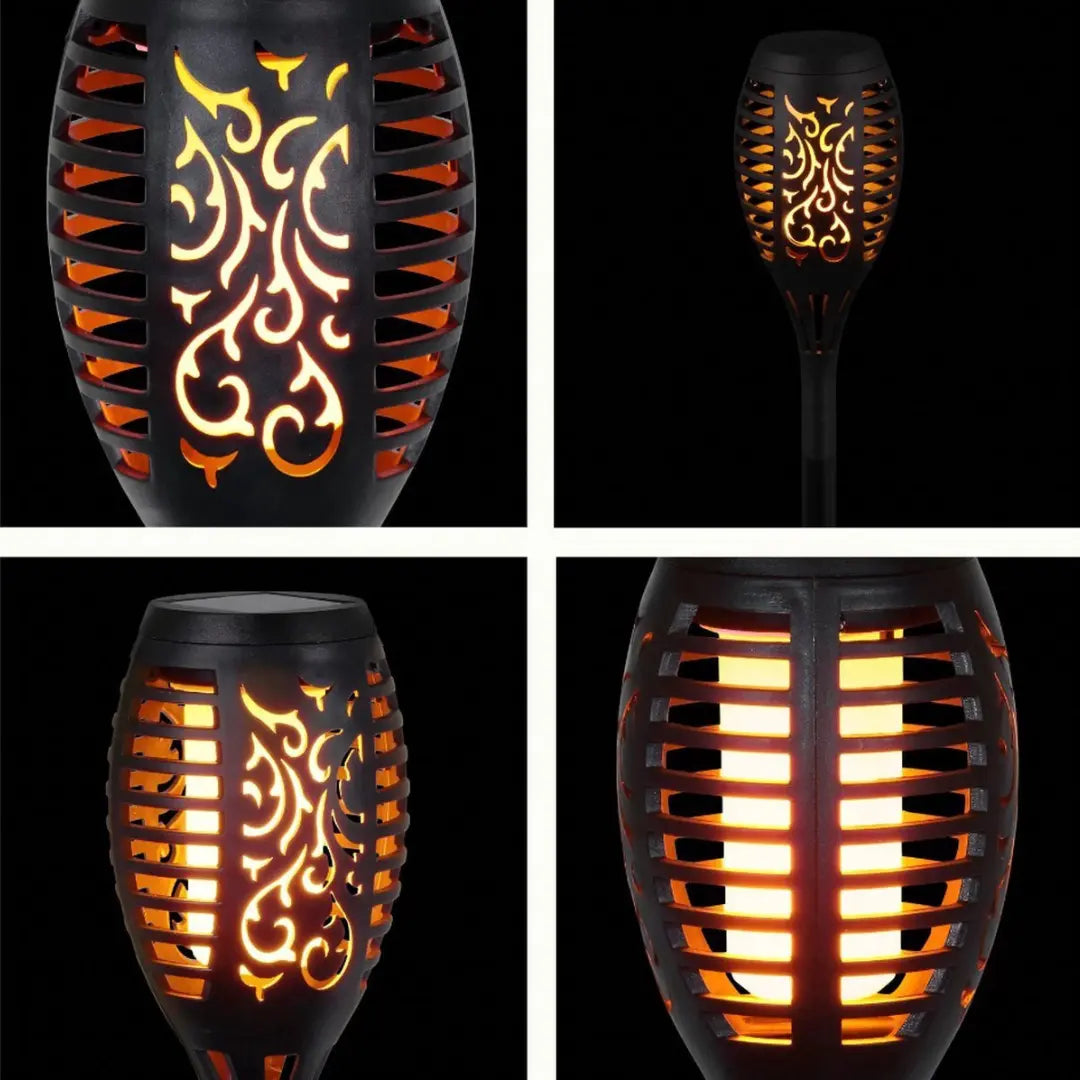 Solar-Powered LED Torches - SolarFlame
