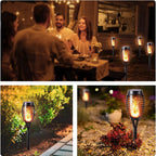 Solar-Powered LED Torches - SolarFlame
