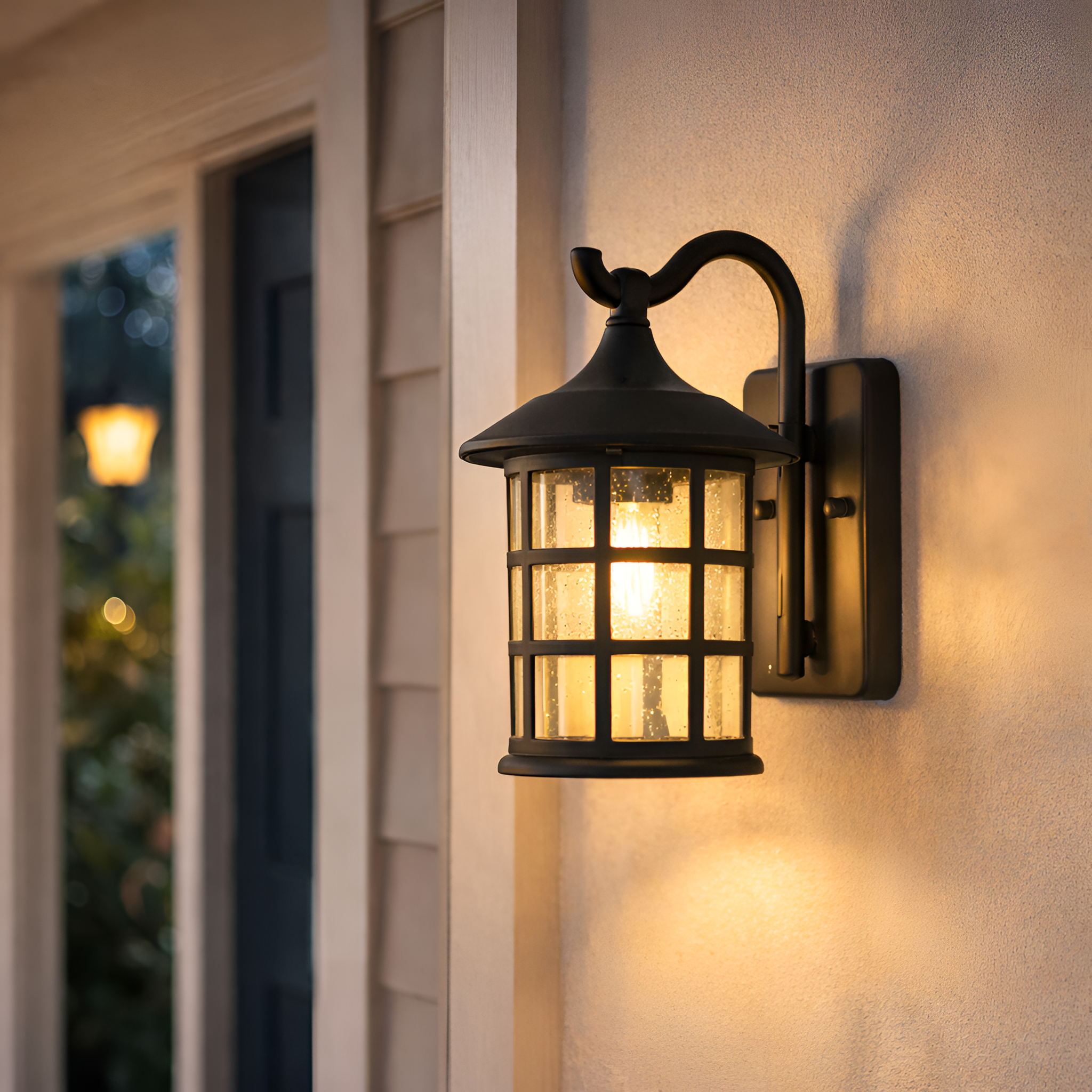 Kirra - Retro Outdoor Waterproof Wall Lamp E27
