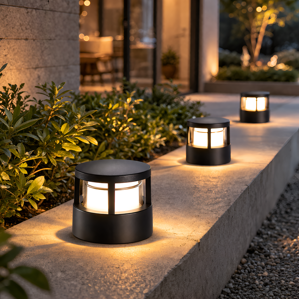 Kyrian - LED Outdoor Landscape Wall Light Waterproof Column Lamp