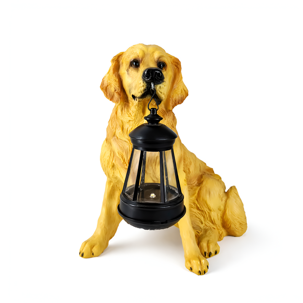 Bravon - Solar Garden Decorative Dog Light