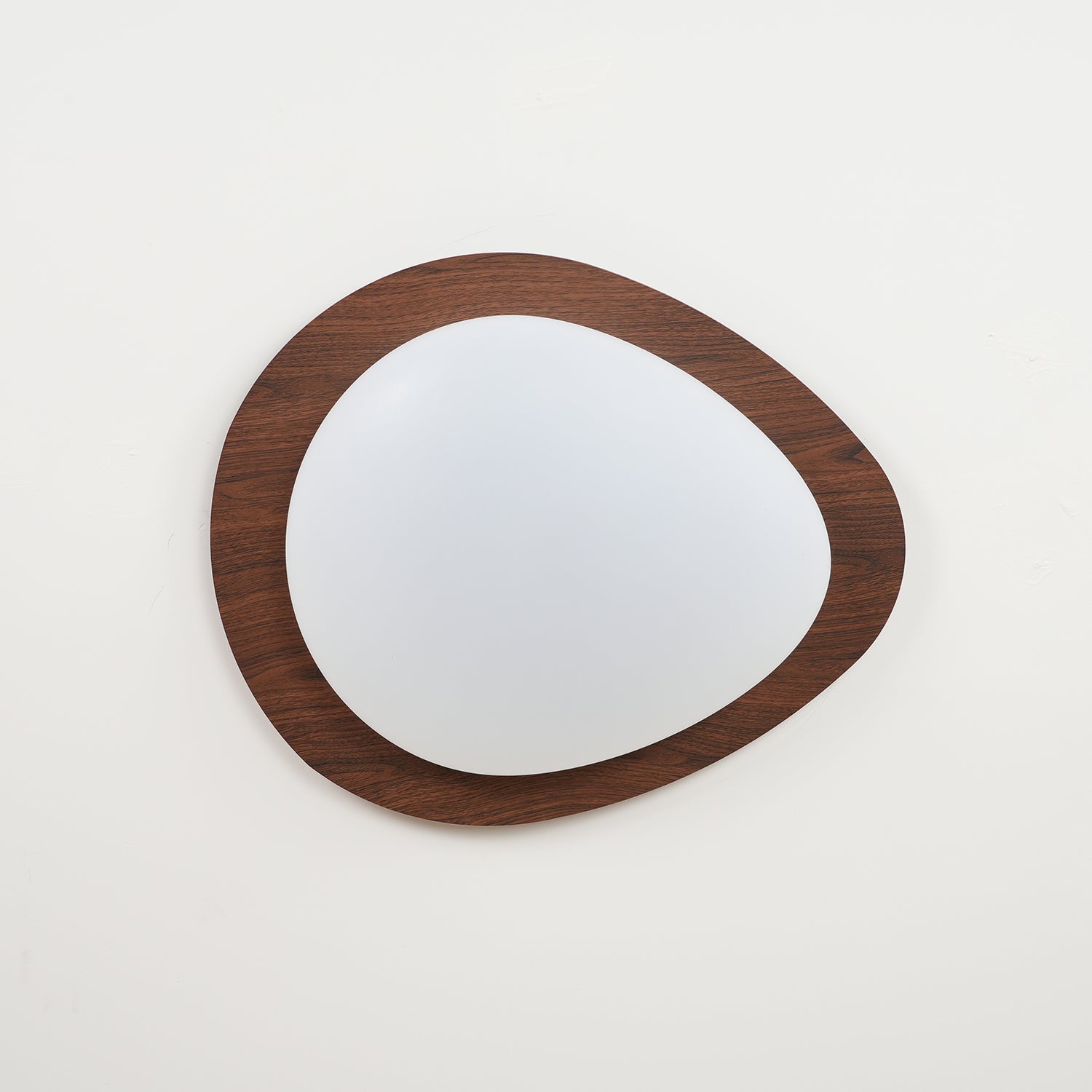 Quisti Pebble Walnut Ceiling Light