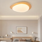 Quisti Pebble Walnut Ceiling Light