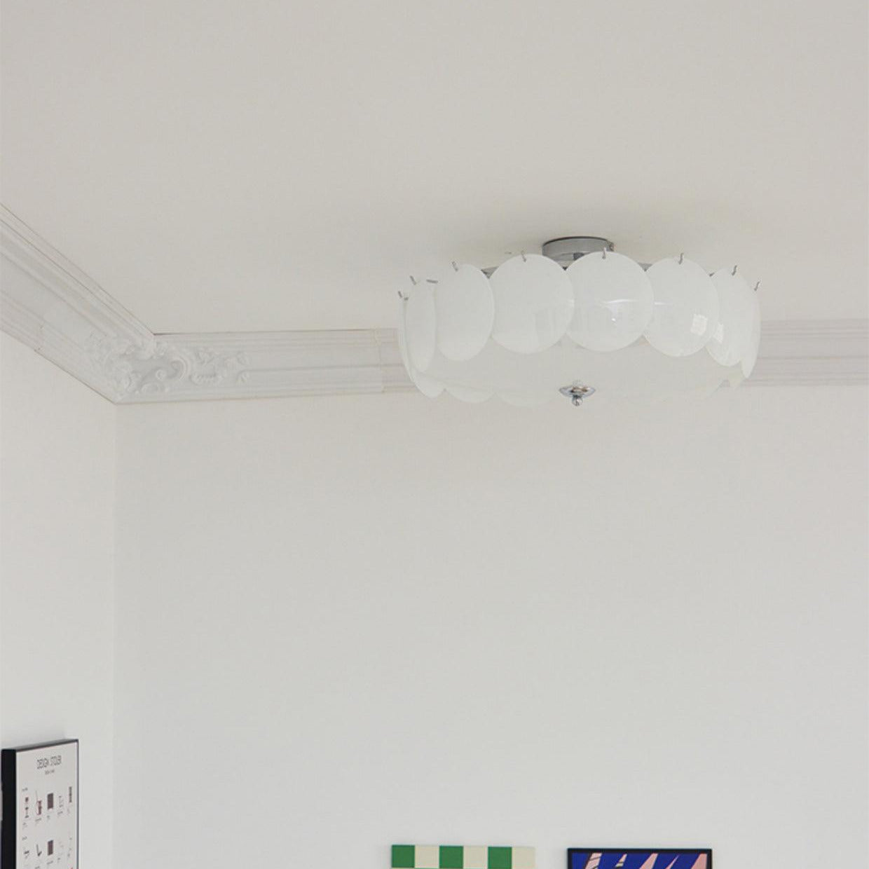 Meiho Petal Shell Ceiling Light