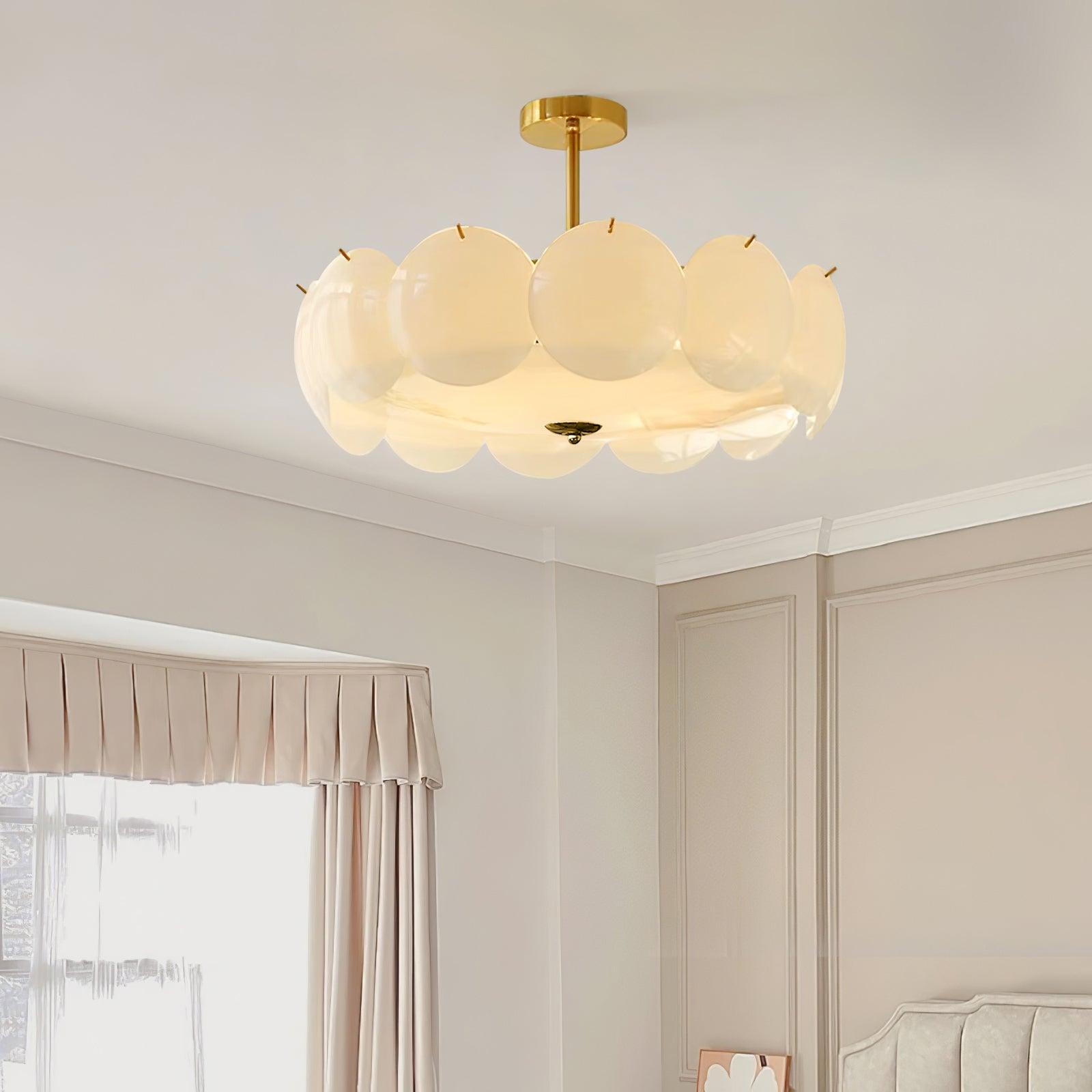Meiho Petal Shell Ceiling Light