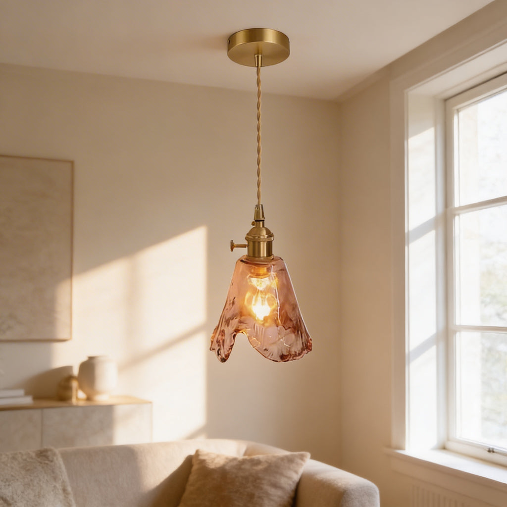 Mike - Vintage Glass Pendant Light