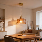 Mike - Vintage Glass Pendant Light