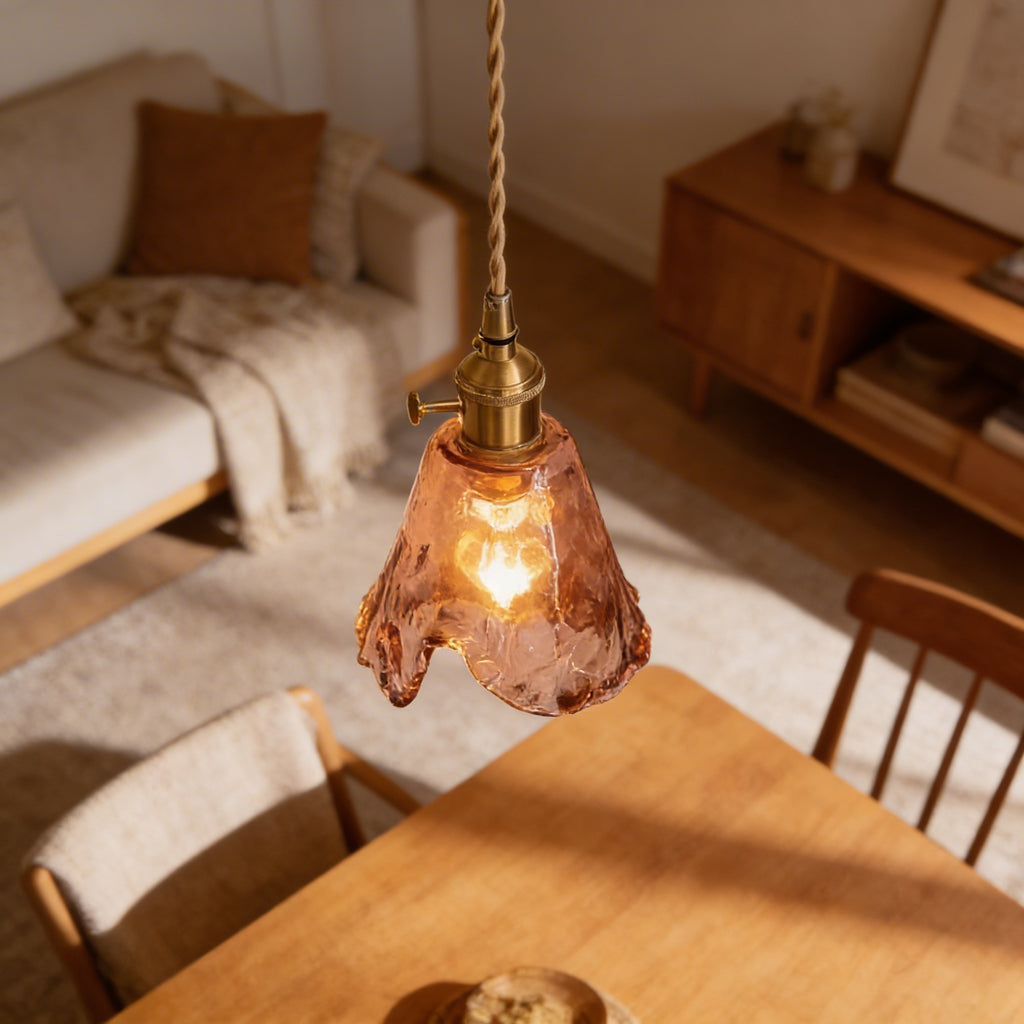 Mike - Vintage Glass Pendant Light