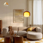Pericles Spherical Colorful Glass Pendant Light