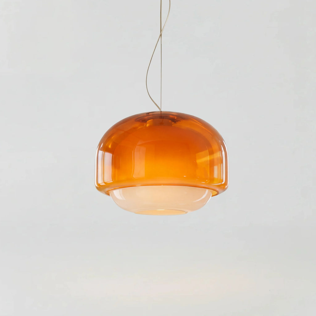 Pericles Spherical Colorful Glass Pendant Light