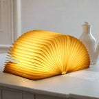 Foldable Book Lamp with Warm LED Light - StoryGlow