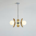 Ulano Chandelier in Brown and Orange