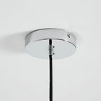 Ulano Brown & Orange Chandelier