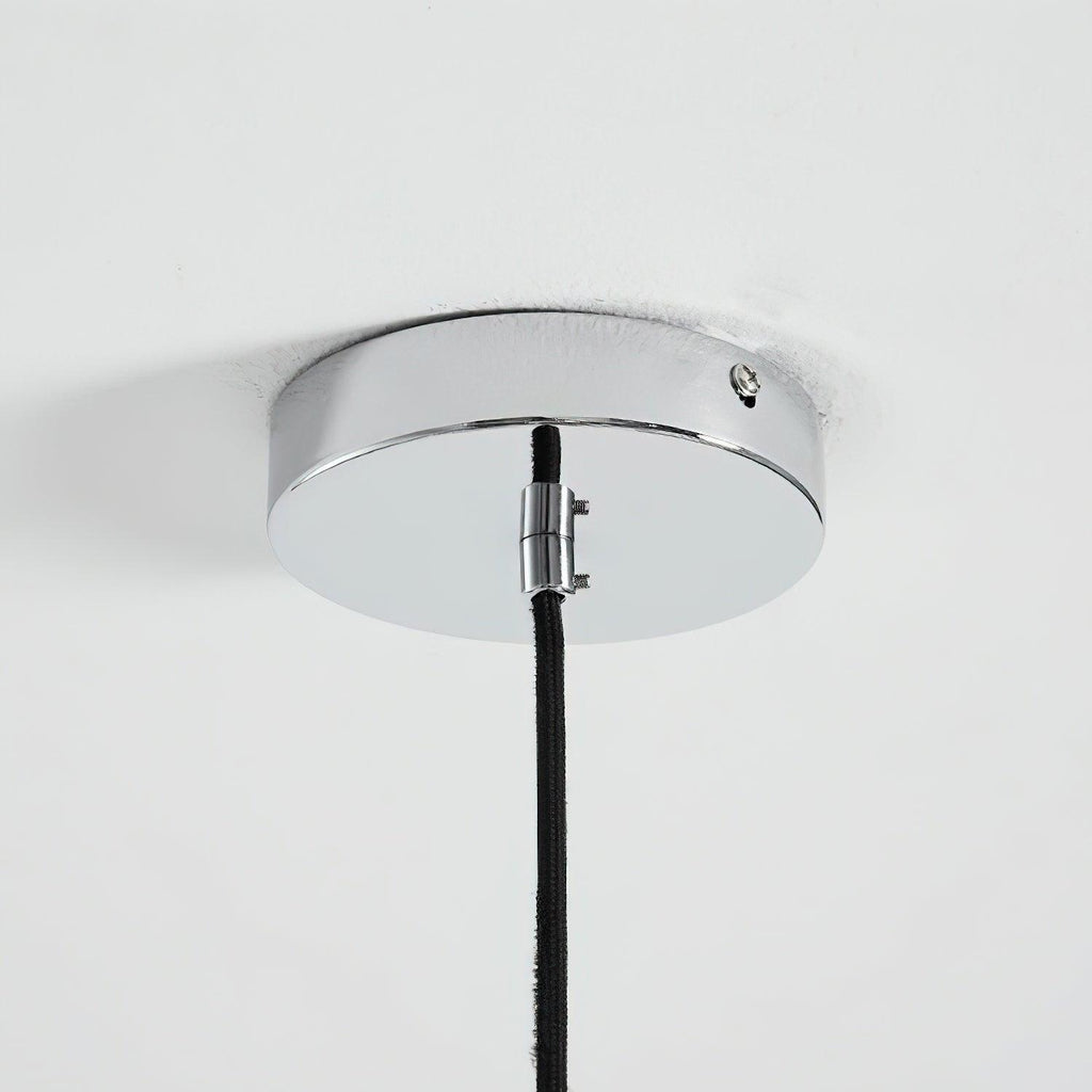 Ulano Chandelier in Brown and Orange