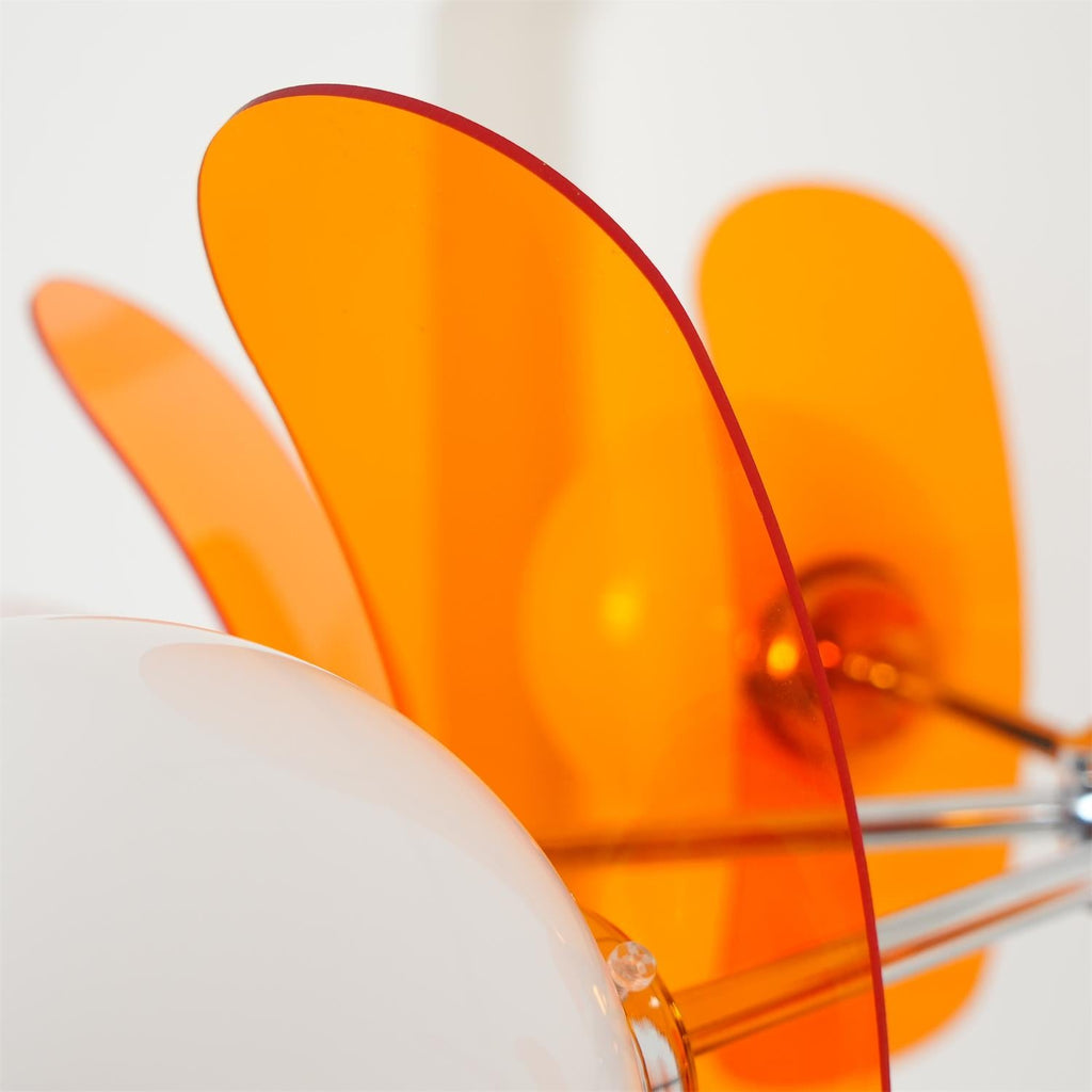 Ulano Brown & Orange Chandelier