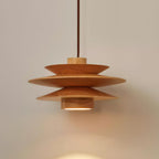 Axis Walnut Suspension Mid-Century