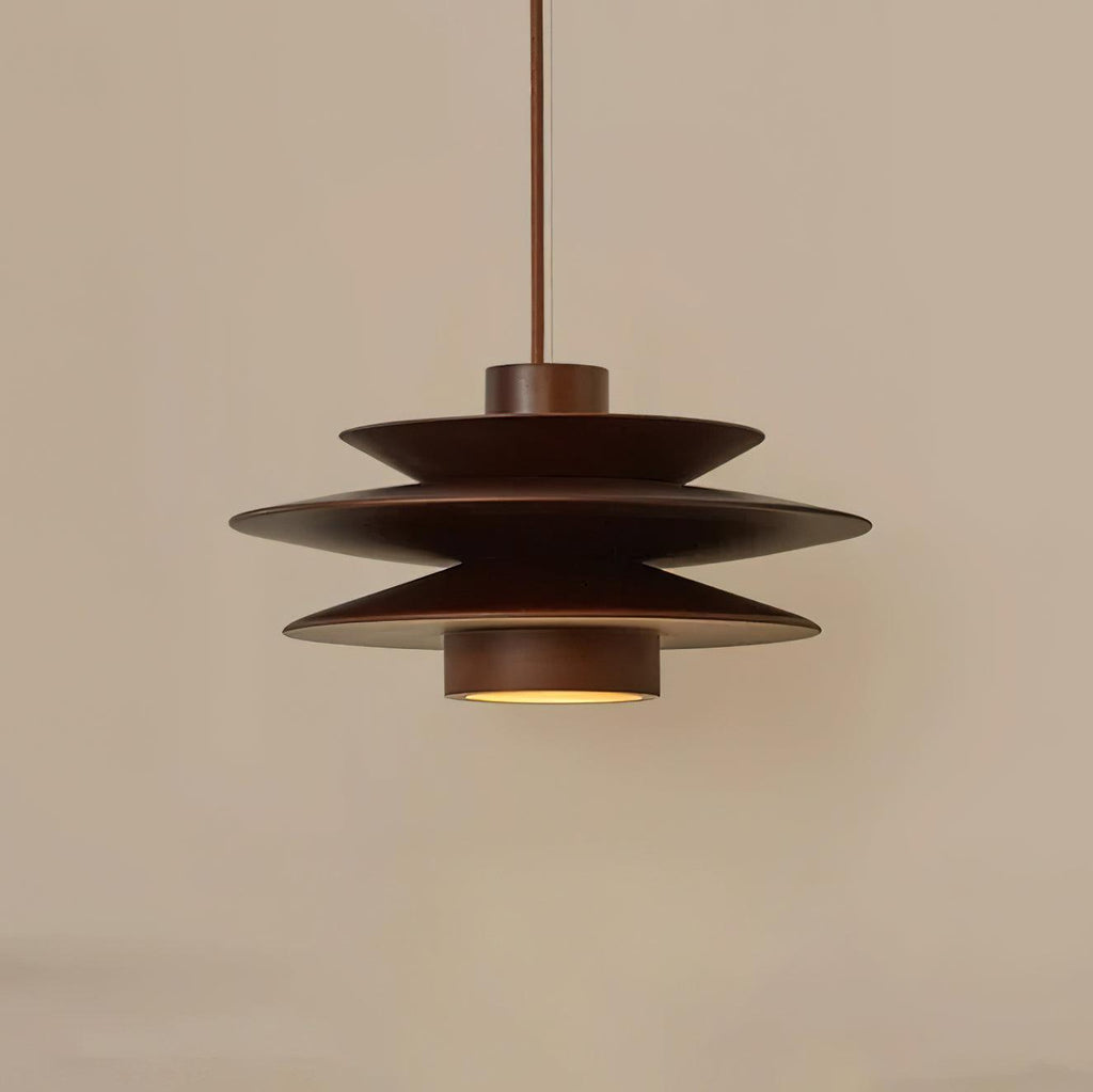 Axis Walnut Suspension Mid-Century