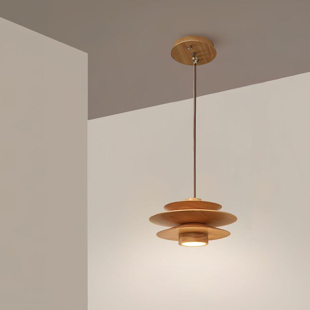 Axis Walnut Suspension Mid-Century