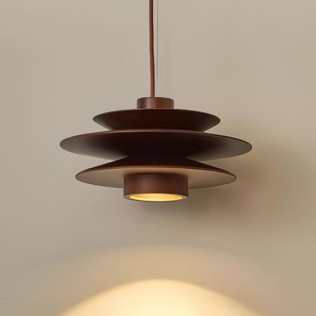 Axis Walnut Suspension Mid-Century