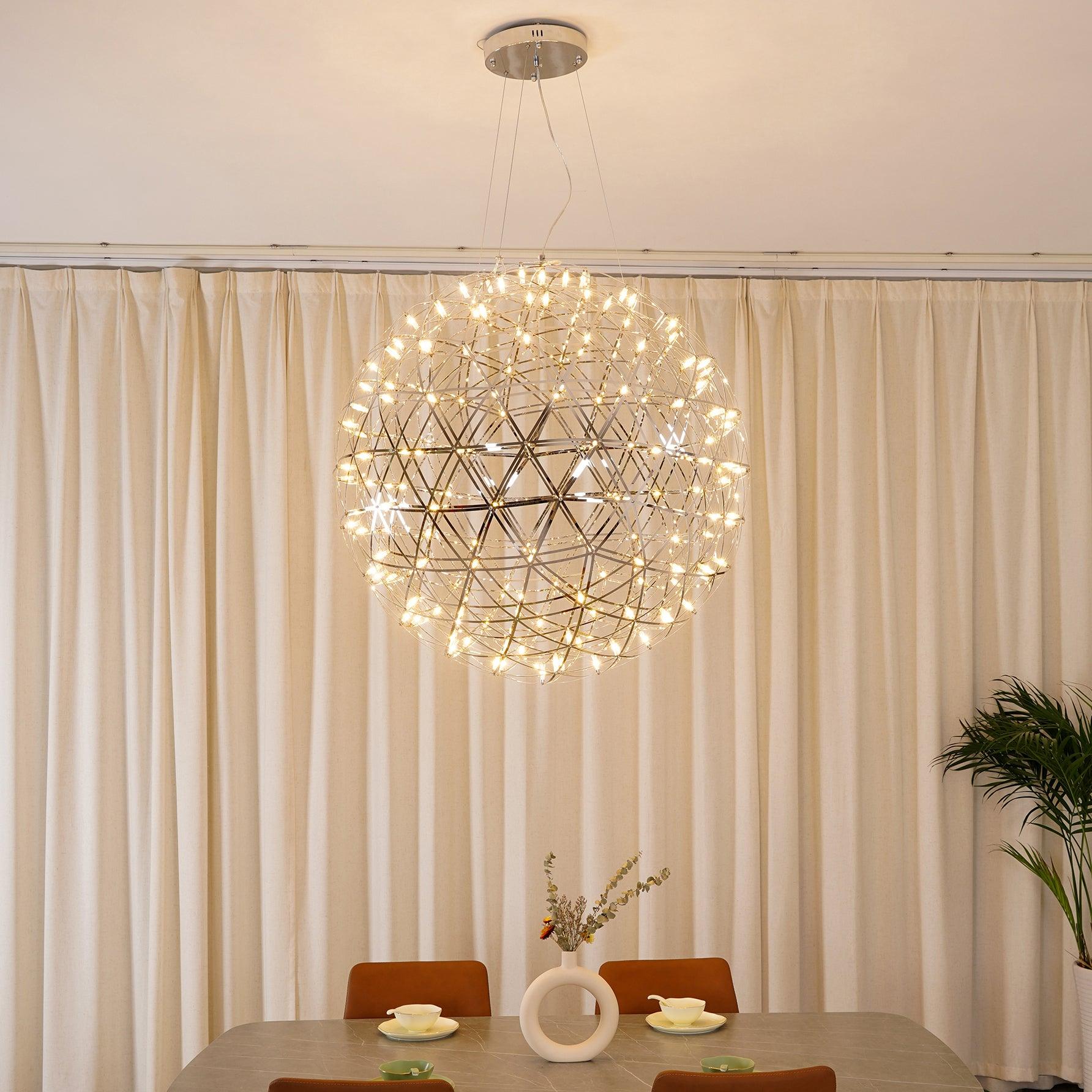 Ivthayra Postmodern Luxury Sphere Gold Pendant Light