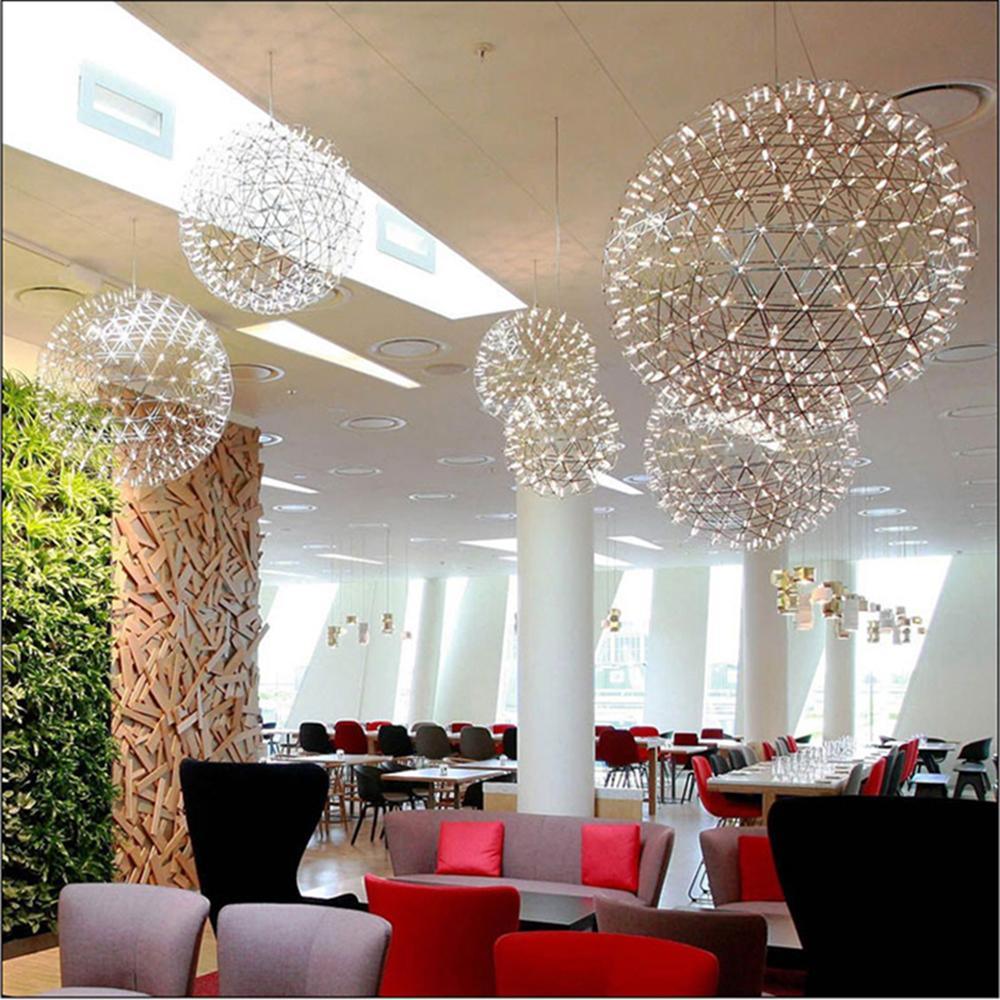 Ivthayra Postmodern Luxury Sphere Gold Pendant Light