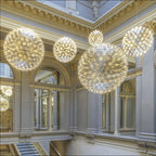Ivthayra Postmodern Luxury Sphere Gold Pendant Light