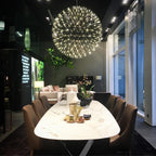 Ivthayra Luxury Postmodern Golden Ball Suspension