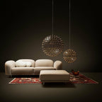 Ivthayra Luxury Postmodern Golden Ball Suspension
