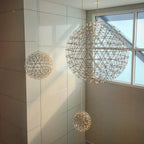 Ivthayra Luxury Postmodern Golden Ball Suspension