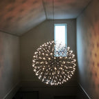 Ivthayra Luxury Postmodern Golden Ball Suspension
