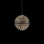 Ivthayra Luxury Postmodern Golden Ball Suspension