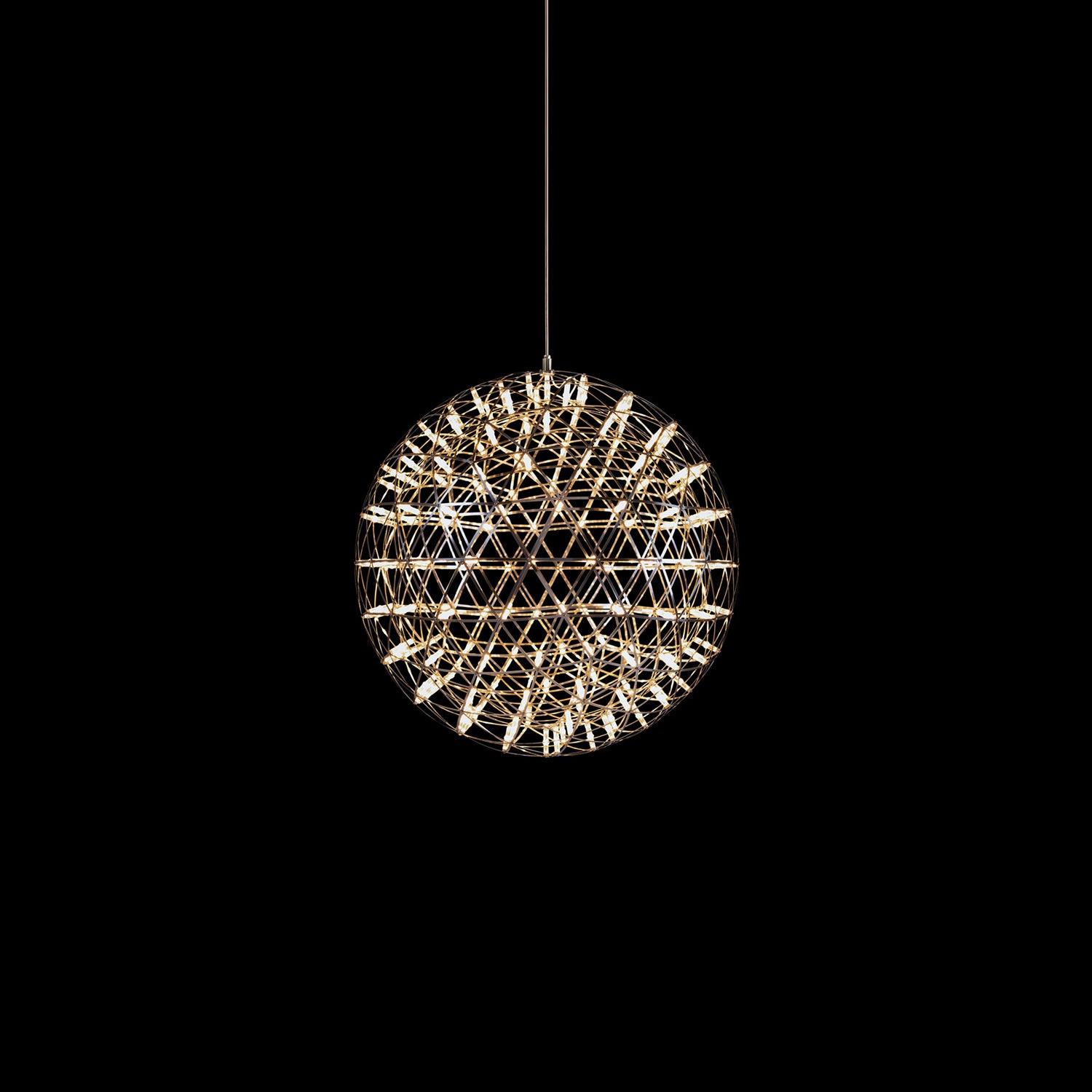 Ivthayra Luxury Postmodern Golden Ball Suspension