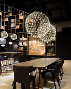 Ivthayra Luxury Postmodern Golden Ball Suspension