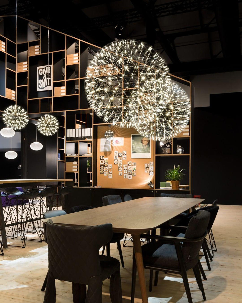 Ivthayra Postmodern Luxury Sphere Gold Pendant Light