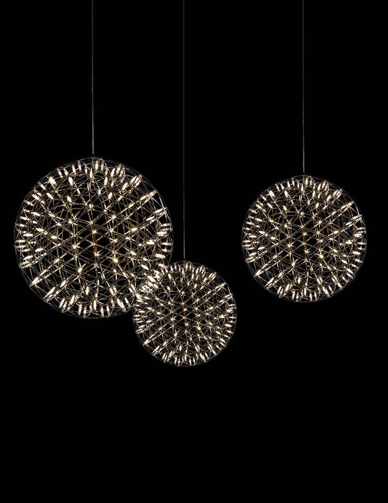 Ivthayra Luxury Postmodern Golden Ball Suspension