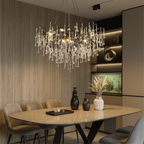 Raindrop Black Chandelier