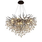 Raindrop Black Chandelier