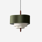 Ophel Fabric Hanging Lamp in Green