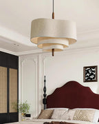 Ophel Fabric Hanging Lamp in Green