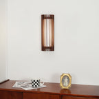 Neyra Indoor Wall Sconce in Walnut