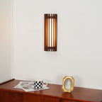 Neyra Wall Lamp for Indoor Use Made of Walnut
