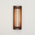 Neyra Wall Lamp for Indoor Use Made of Walnut
